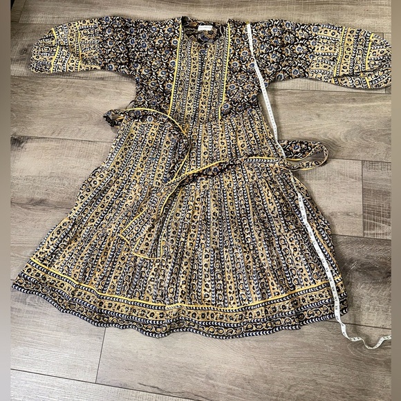 Sue Sartor Long-Sleeve Short Flounce Dress 
 used good - Picture 1 of 3